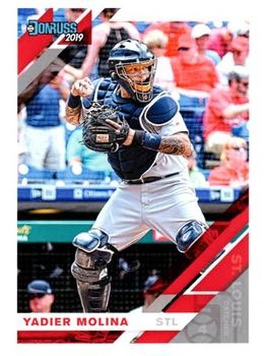 #81a Yadier Molina - St. Louis Cardinals - 2019 Donruss Baseball