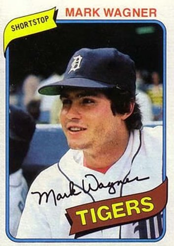 #29 Mark Wagner - Detroit Tigers - 1980 Topps Baseball