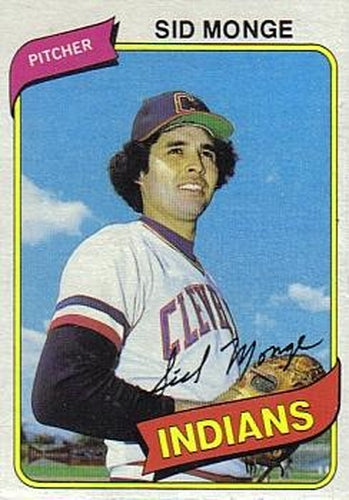 #74 Sid Monge - Cleveland Indians - 1980 Topps Baseball
