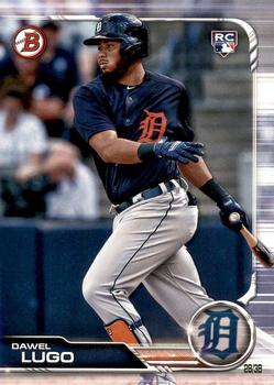 #82 Dawel Lugo - Detroit Tigers - 2019 Bowman Baseball
