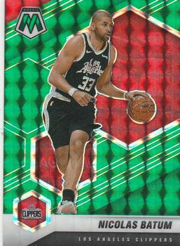 #82 Nicolas Batum - Los Angeles Clippers - 2020-21 Panini Mosaic - Mosaic Green Basketball