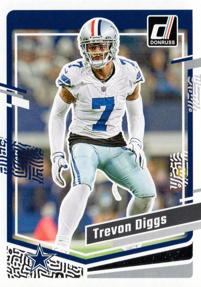 #82 Trevon Diggs - Dallas Cowboys - 2023 Donruss Football