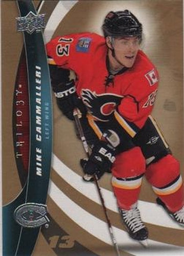 #82 Mike Cammalleri - Montreal Canadiens - 2009-10 Upper Deck Trilogy Hockey