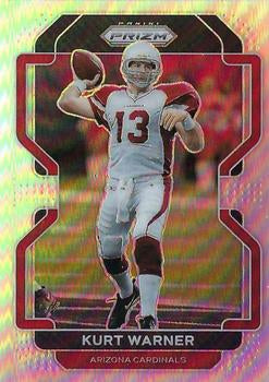 #82 Kurt Warner - Arizona Cardinals - 2021 Panini Prizm - Silver Football