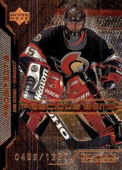 #82 Jani Hurme - Ottawa Senators - 2000-01 Upper Deck Black Diamond Hockey