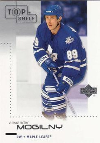 #82 Alexander Mogilny - Toronto Maple Leafs - 2002-03 Upper Deck Top Shelf Hockey