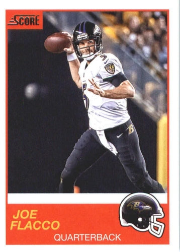 #82 Joe Flacco - Baltimore Ravens - 2019 Score Football
