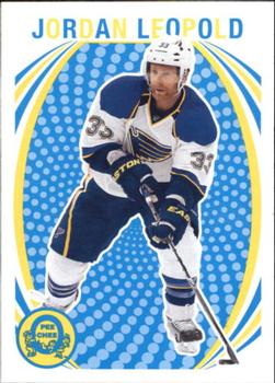 #82 Jordan Leopold - St. Louis Blues - 2013-14 O-Pee-Chee - Retro Hockey