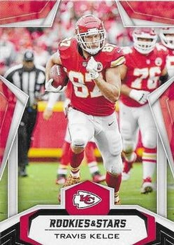 #82 Travis Kelce - Kansas City Chiefs - 2019 Panini Rookies & Stars Football
