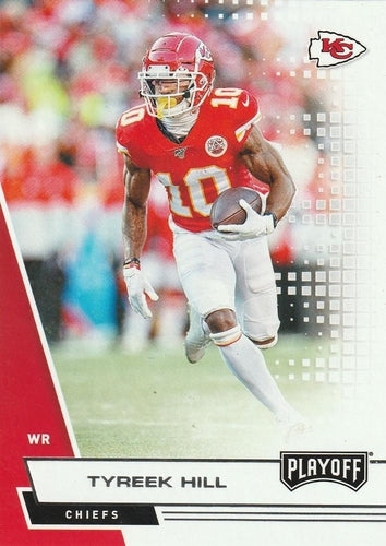 #82 Tyreek Hill - Kansas City Chiefs - 2020 Panini Playoff Football