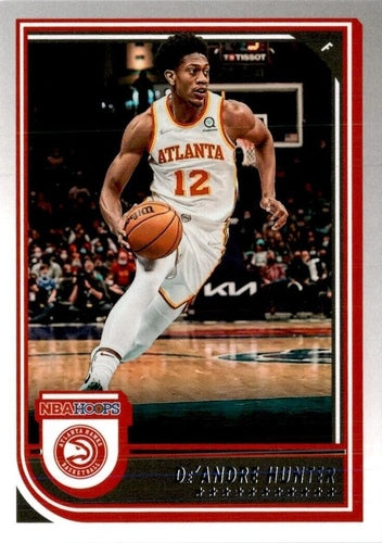 #82 De'Andre Hunter - Atlanta Hawks - 2022-23 Hoops Basketball