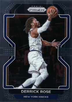 #82 Derrick Rose - New York Knicks - 2021-22 Panini Prizm Basketball