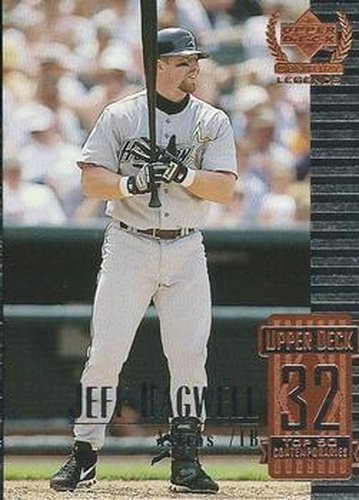 #82 Jeff Bagwell - Houston Astros - 1999 Upper Deck Century Legends Baseball