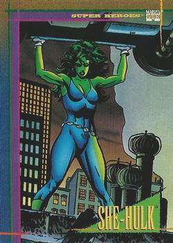 #82 She-Hulk - 1993 SkyBox Marvel Universe