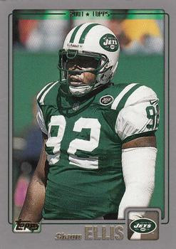 #82 Shaun Ellis - New York Jets - 2001 Topps Football