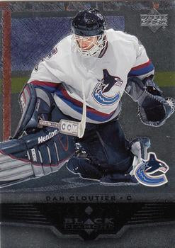 #82 Dan Cloutier - Vancouver Canucks - 2005-06 Upper Deck Black Diamond Hockey