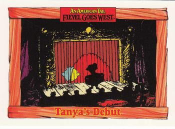 #82 Tanya's Debut - 1991 Impel An American Tail: Fievel Goes West