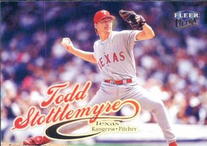 #82 Todd Stottlemyre - Texas Rangers - 1999 Ultra Baseball