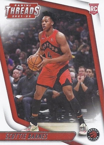 #82 Scottie Barnes - Toronto Raptors - 2021-22 Panini Chronicles Basketball