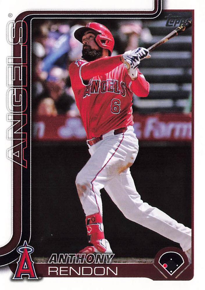 #83 Anthony Rendon - Los Angeles Angels - 2025 Topps Baseball