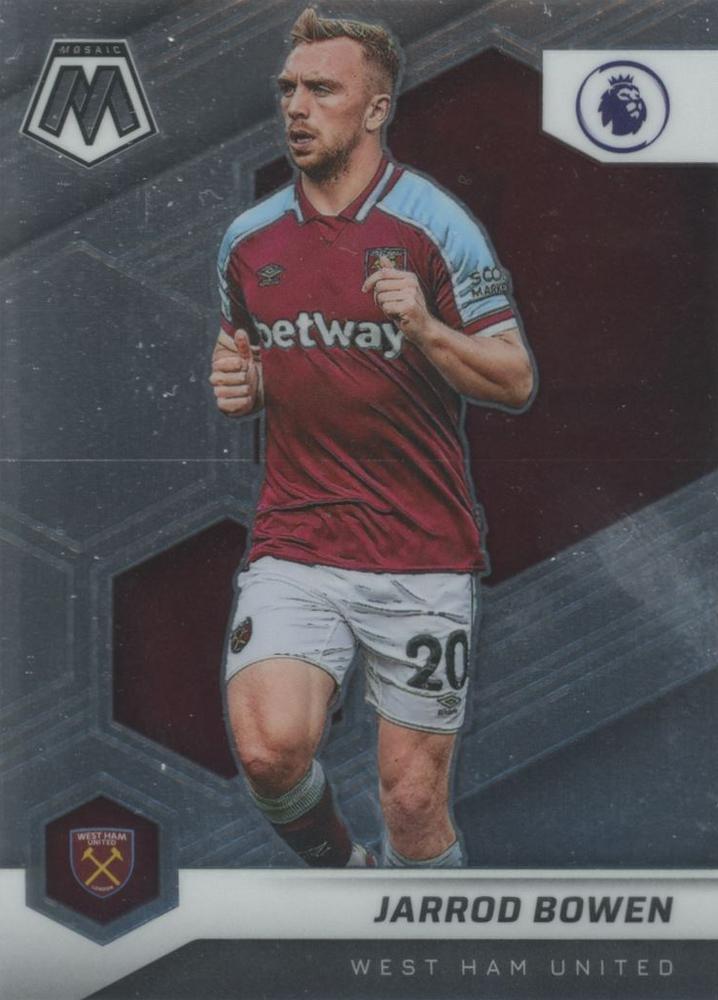 #83 Jarrod Bowen - West Ham United - 2021-22 Panini Mosaic Premier League Soccer