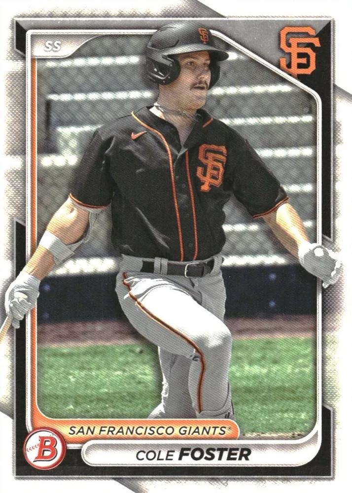 #BP-83 Cole Foster - San Francisco Giants - 2024 Bowman - Prospects Baseball