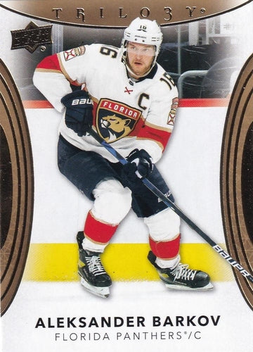 #83 Aleksander Barkov - Florida Panthers - 2022-23 Upper Deck Trilogy Hockey