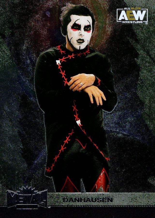 #83 Danhausen - 2022 SkyBox Metal Universe AEW Wrestling
