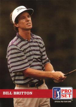 #83 Bill Britton - 1992 Pro Set PGA Tour Golf
