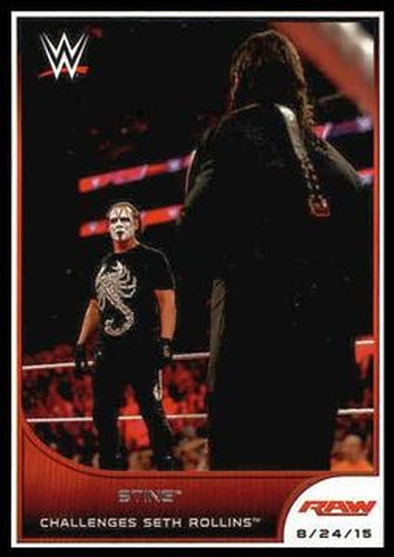#83 Sting - 2016 Topps WWE Road to Wrestlemania Wrestling