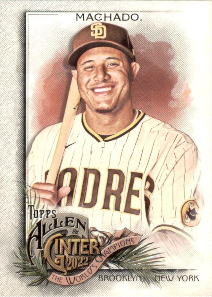 #83 Manny Machado - San Diego Padres - 2022 Topps Allen & Ginter Baseball