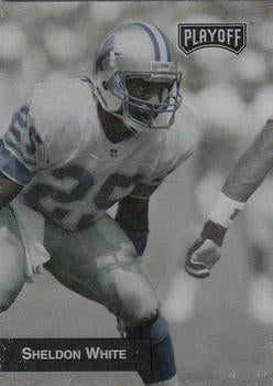 #83 Sheldon White - Cincinnati Bengals - 1993 Playoff Football
