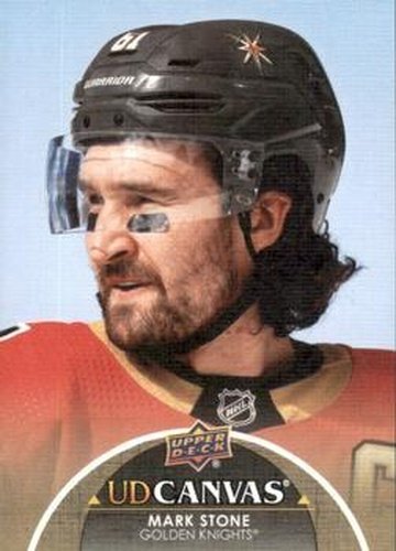 #C83 Mark Stone - Vegas Golden Knights - 2021-22 Upper Deck - UD Canvas Hockey