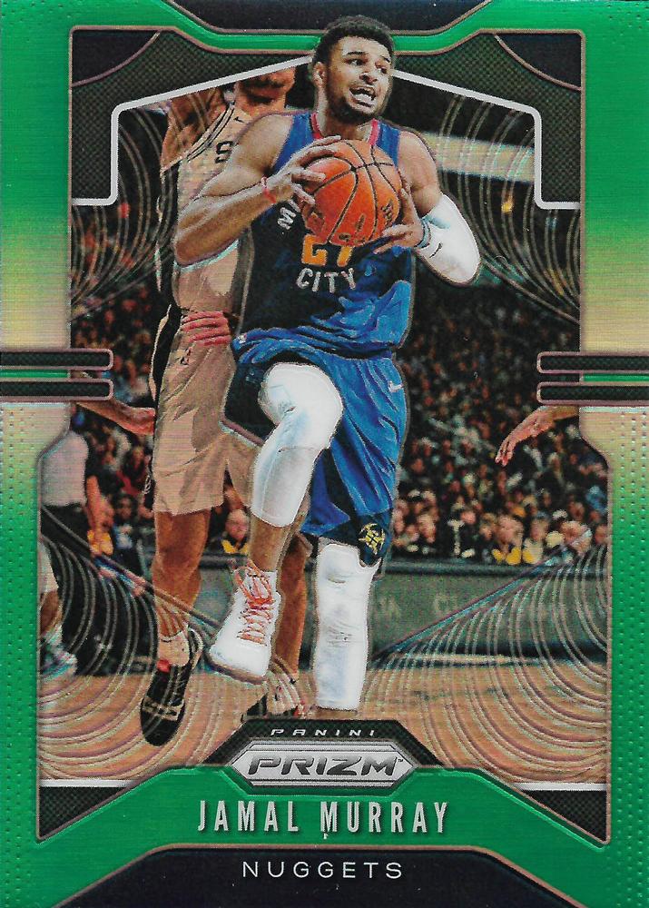 #83 Jamal Murray - Denver Nuggets - 2019-20 Panini Prizm - Prizms Green Basketball