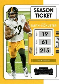 #83 JuJu Smith-Schuster - Pittsburgh Steelers - 2021 Panini Contenders Football