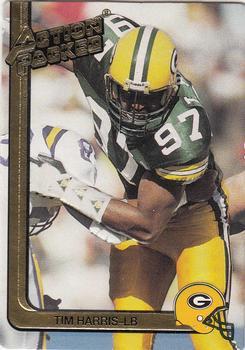 #83 Tim Harris - Green Bay Packers - 1991 Action Packed Football