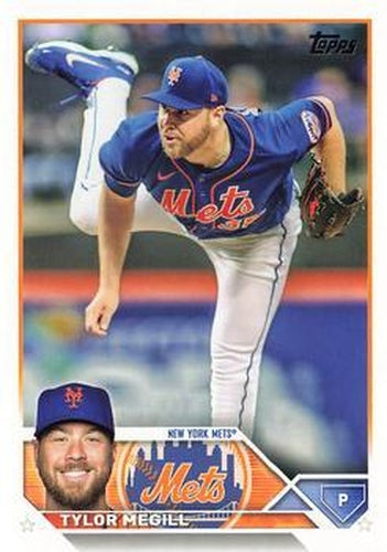 #83 Tylor Megill - New York Mets - 2023 Topps Baseball