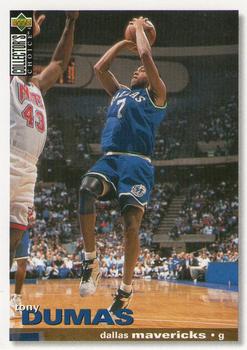 #83 Tony Dumas - Dallas Mavericks - 1995-96 Collector's Choice Basketball