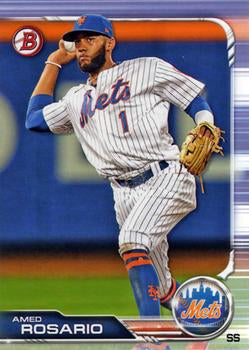 #83 Amed Rosario - New York Mets - 2019 Bowman Baseball
