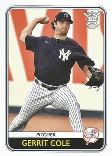 #84 Gerrit Cole - New York Yankees - 2020 Topps Big League Baseball