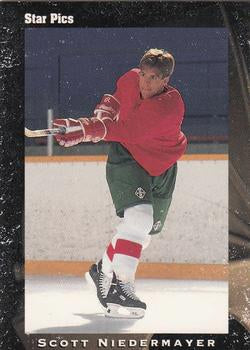 #13 Scott Niedermayer - New Jersey Devils - 1991 Star Pics Hockey