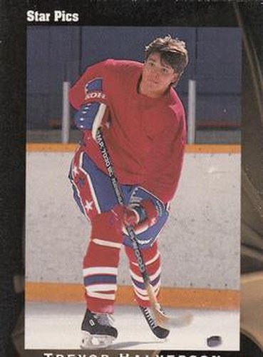 #14 Trevor Halverson - Washington Capitals - 1991 Star Pics Hockey