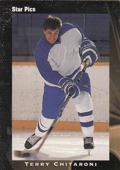 #15 Terry Chitaroni - Toronto Maple Leafs - 1991 Star Pics Hockey