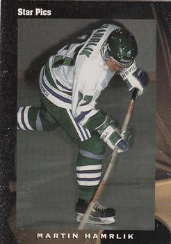 #18 Martin Hamrlik - Hartford Whalers - 1991 Star Pics Hockey