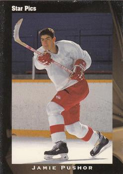 #3 Jamie Pushor - Detroit Red Wings - 1991 Star Pics Hockey