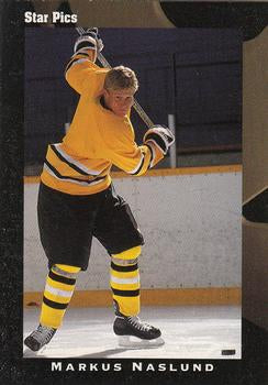 #41 Markus Naslund - Pittsburgh Penguins - 1991 Star Pics Hockey