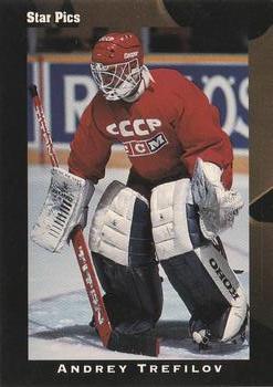 #49 Andrei Trefilov - Calgary Flames - 1991 Star Pics Hockey