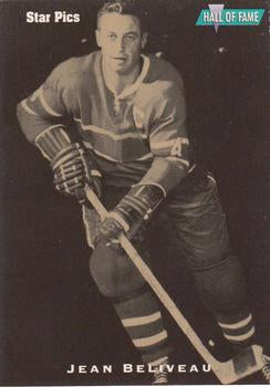 #4 Jean Beliveau - Montreal Canadiens - 1991 Star Pics Hockey