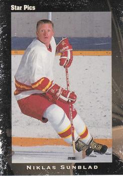#8 Niklas Sundblad - Calgary Flames - 1991 Star Pics Hockey
