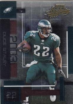 #84 Duce Staley - Philadelphia Eagles - 2003 Playoff Absolute Memorabilia Football
